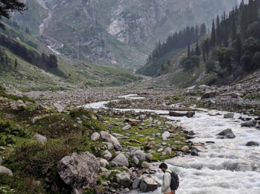 Chikka Waterfalls, a hidden gem near GlampEco in Manali