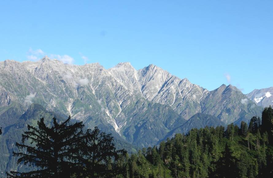 Waking up to breathtaking mountain views from luxury glamping site GlampEco Manali