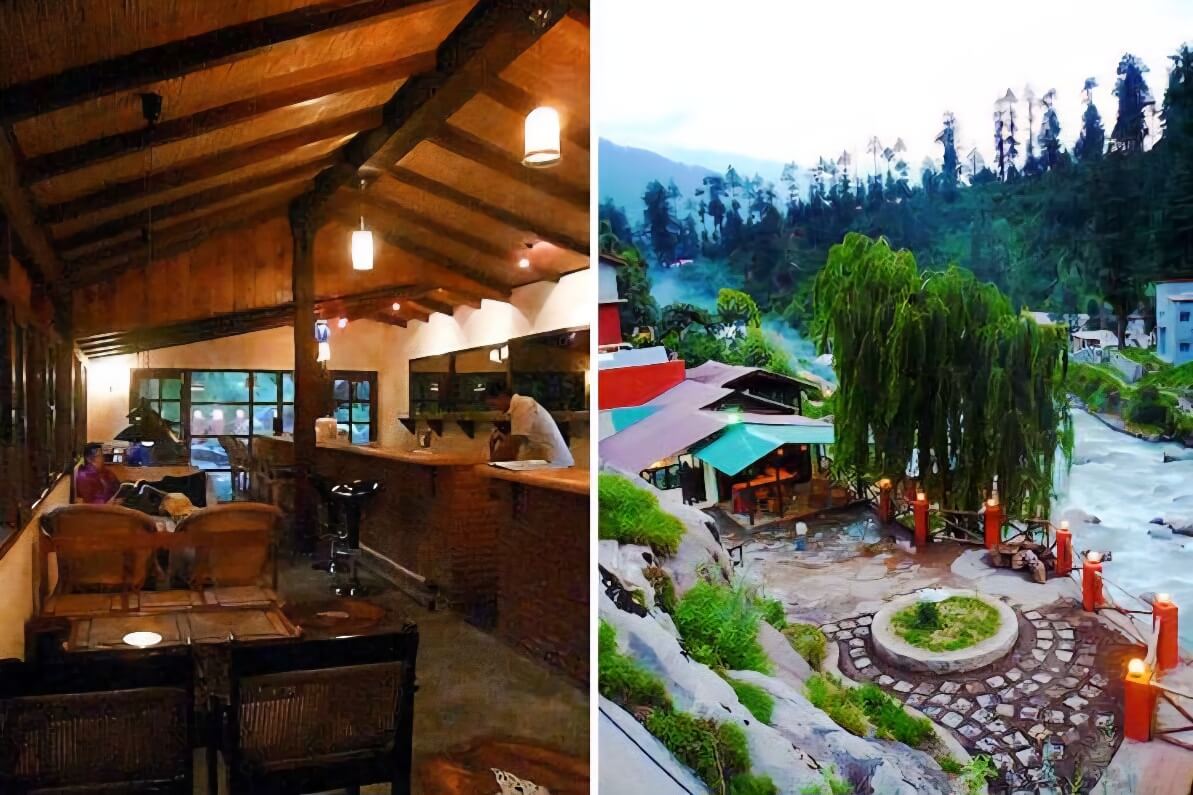 The Lazy Dog local restaurant in Manali – organic and eco-friendly dining options near GlampEco