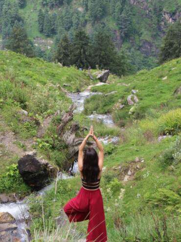 Yoga and meditation sessions in nature with GlampEco Manali