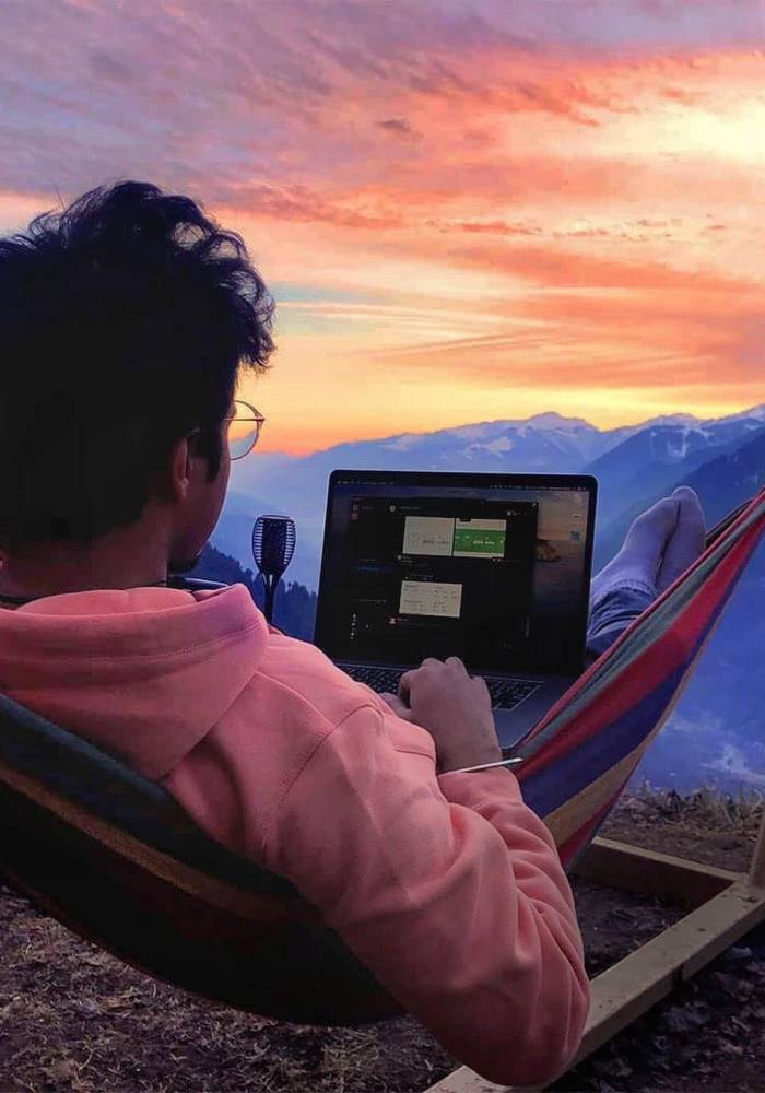 Workation – digital nomad in the mountains at GlampEco Manali